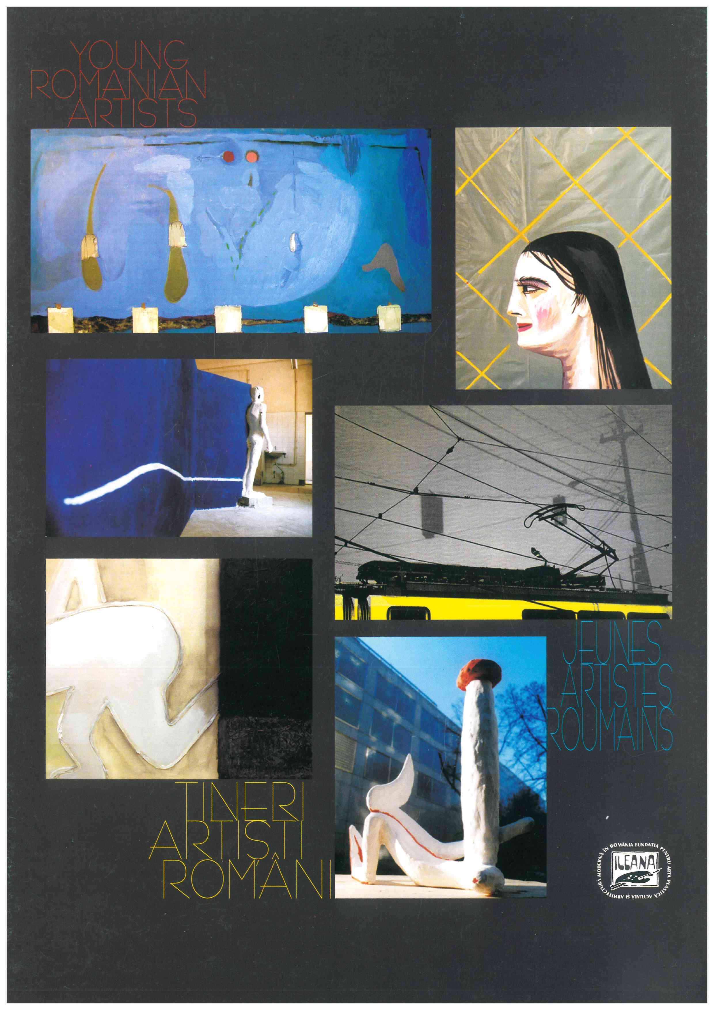 coperta catalogului „Young Romanian Artists”, Ediția 2002