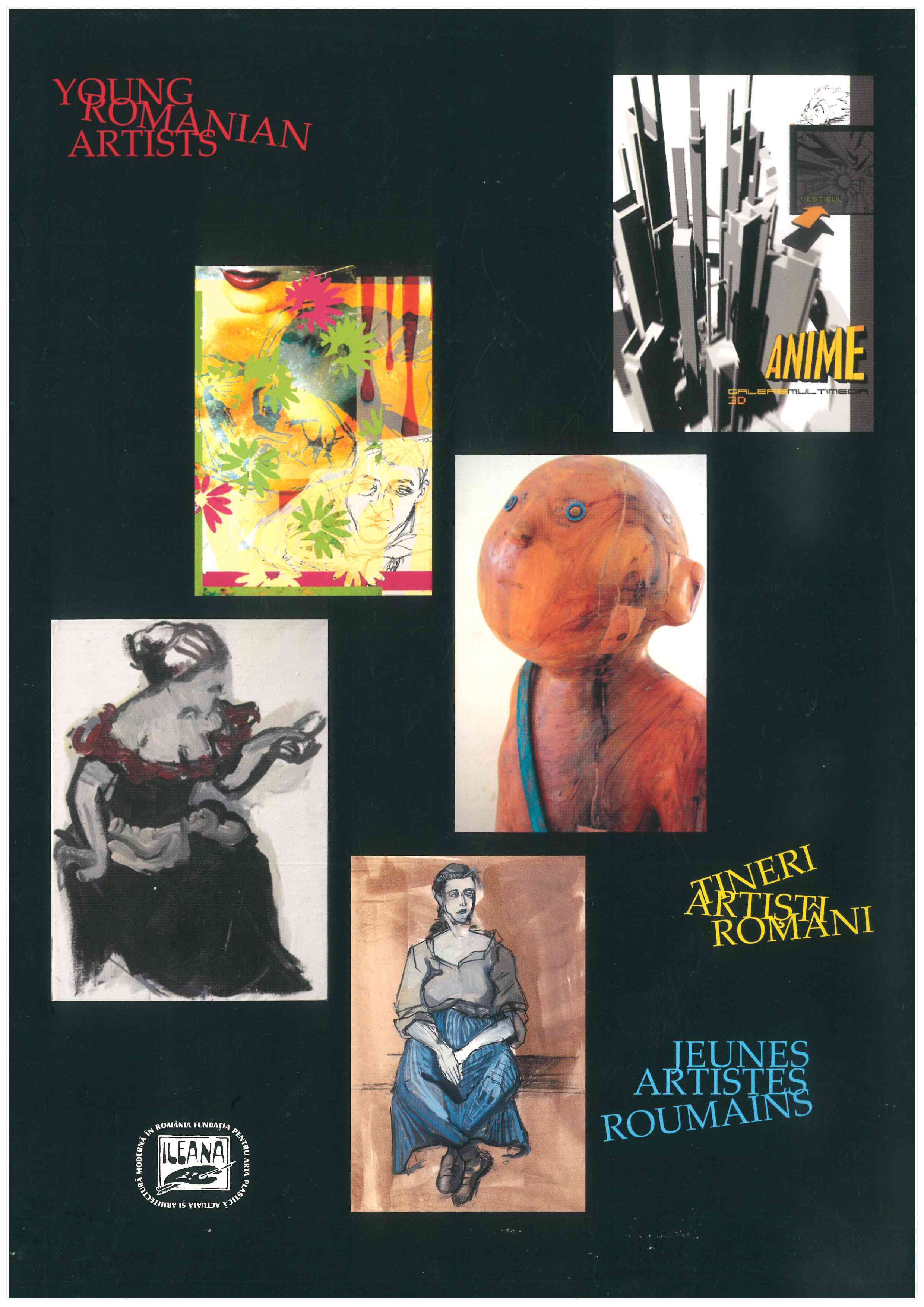 coperta catalogului „Young Romanian Artists”, Ediția 2003
