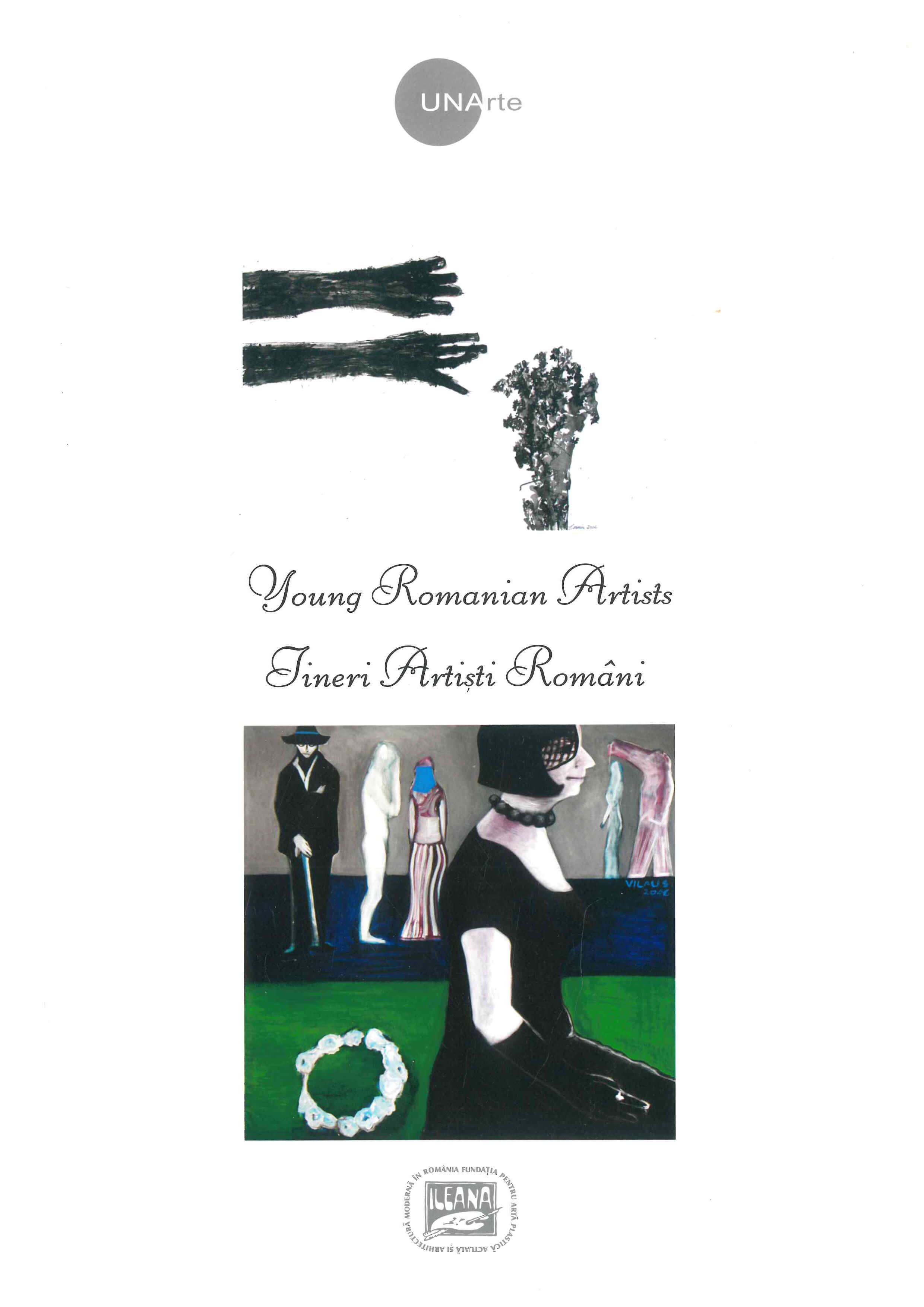 coperta catalogului „Young Romanian Artists”, Ediția 2006