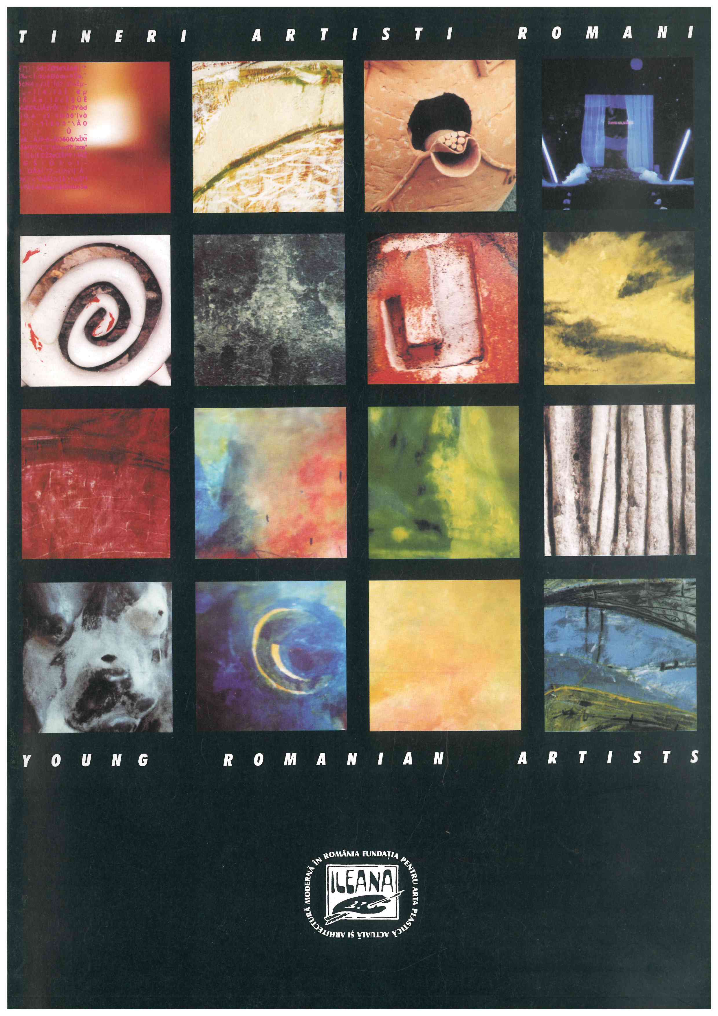 coperta catalogului „Young Romanian Artists”, Ediția 2001